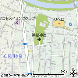 浜松神社周辺の地図