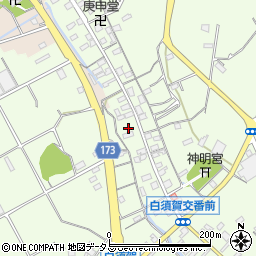 静岡県湖西市白須賀3719周辺の地図