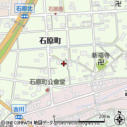 静岡県浜松市中央区石原町45周辺の地図