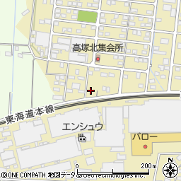 静岡県浜松市中央区高塚町2249周辺の地図