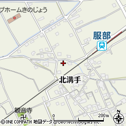 岡山県総社市北溝手393周辺の地図