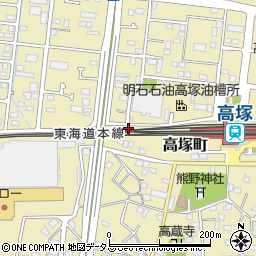 静岡県浜松市中央区高塚町1131周辺の地図