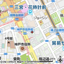 ＰＥＮ神戸市中央区八幡通４丁目パーキング周辺の地図