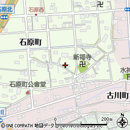 静岡県浜松市中央区石原町89周辺の地図