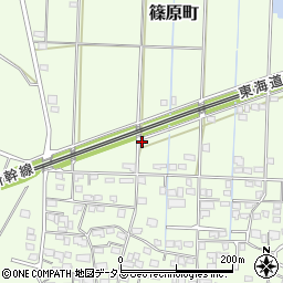 静岡県浜松市中央区篠原町2085周辺の地図
