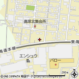 静岡県浜松市中央区高塚町2245周辺の地図