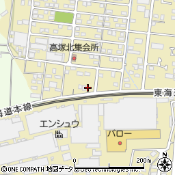 静岡県浜松市中央区高塚町2244周辺の地図
