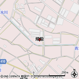 愛知県豊橋市老津町飛原周辺の地図