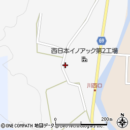 広島県山県郡北広島町川西42周辺の地図