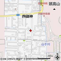 岡山県岡山市中区四御神148-8周辺の地図