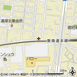 静岡県浜松市中央区高塚町2186周辺の地図
