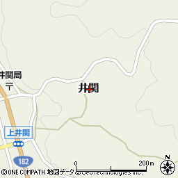 広島県神石郡神石高原町井関周辺の地図