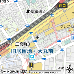 オニツカタイガー神戸周辺の地図