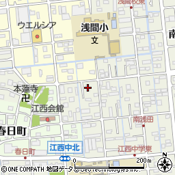静岡県浜松市中央区神田町140周辺の地図