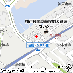 国土交通省　近畿地方整備局神戸港湾空港技術調査事務所　調査課周辺の地図