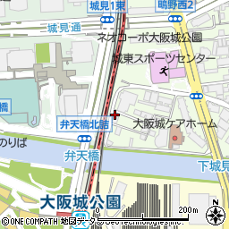 京橋メンテック社宅周辺の地図