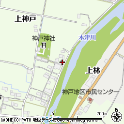 三重県伊賀市上神戸336周辺の地図