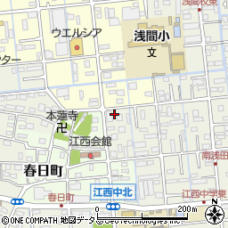 静岡県浜松市中央区神田町145周辺の地図