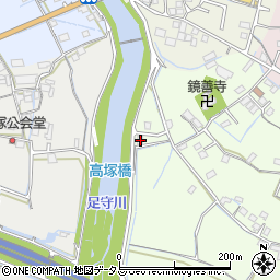 岡山県岡山市北区三手543-7周辺の地図