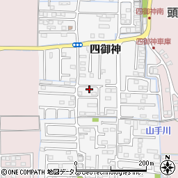 岡山県岡山市中区四御神144-32周辺の地図