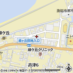 ちるちるみちる 高津店周辺の地図