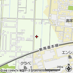 静岡県浜松市中央区篠原町241周辺の地図