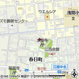 静岡県浜松市中央区神田町311周辺の地図