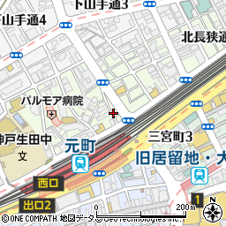松屋 元町東口店周辺の地図