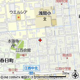 静岡県浜松市中央区神田町141周辺の地図