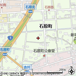 静岡県浜松市中央区石原町501周辺の地図