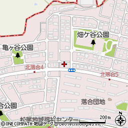 兵庫県神戸市須磨区北落合5丁目4-2周辺の地図