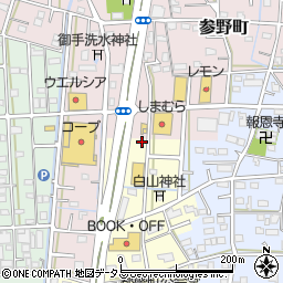静岡県浜松市中央区都盛町1周辺の地図