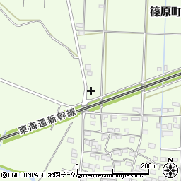 静岡県浜松市中央区篠原町2342周辺の地図