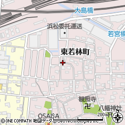 静岡県浜松市中央区東若林町678周辺の地図