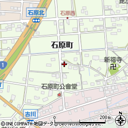 静岡県浜松市中央区石原町73周辺の地図