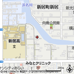 静岡県湖西市新居町新居45周辺の地図
