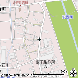 静岡県浜松市中央区金折町898周辺の地図