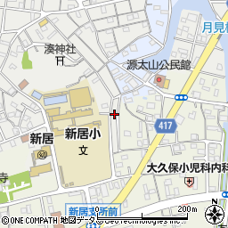 静岡県湖西市新居町新居775周辺の地図