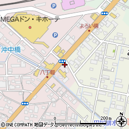 静岡県浜松市中央区東若林町95周辺の地図