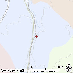 枅川青山線周辺の地図