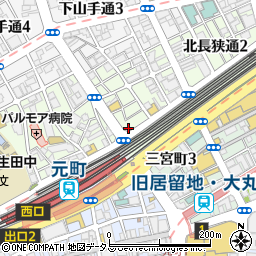 レッドロック 洋食工房 神戸元町店周辺の地図