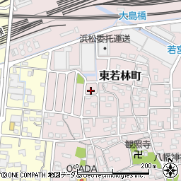 静岡県浜松市中央区東若林町662周辺の地図