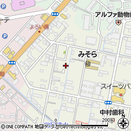 静岡県浜松市中央区神田町457周辺の地図