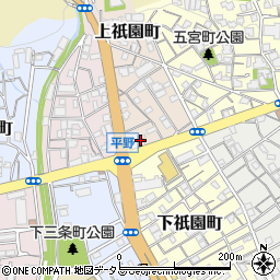 日新信用金庫平野支店周辺の地図