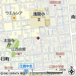 静岡県浜松市中央区神田町138周辺の地図