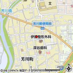 静岡県浜松市中央区芳川町398周辺の地図