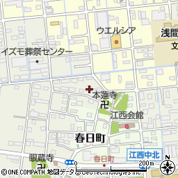 静岡県浜松市中央区神田町308周辺の地図