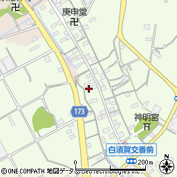 静岡県湖西市白須賀3716周辺の地図