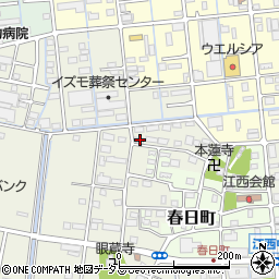静岡県浜松市中央区神田町298周辺の地図