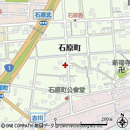 静岡県浜松市中央区石原町496周辺の地図
